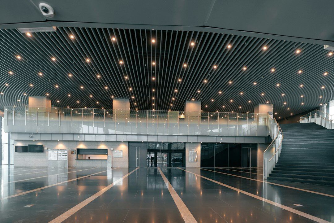 empty commercial space interior