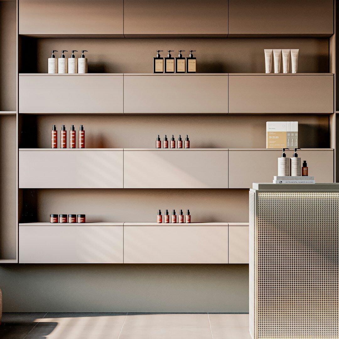 modern retail interior